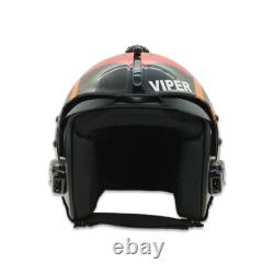 Hgu-33 Top Gun Viper Flight Fighter Pilot Helmet Movie Prop + Green Bag