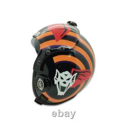 Hgu-33 Top Gun Viper Flight Fighter Pilot Helmet Movie Prop + Green Bag