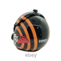Hgu-33 Top Gun Viper Flight Fighter Pilot Helmet Movie Prop + Green Bag Full Set