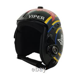 Hgu-33 Top Gun Viper V2 Flight Fighter Pilot Helmet Prop + Green Bag Full Set