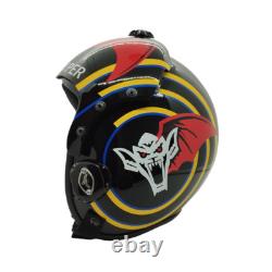 Hgu-33 Top Gun Viper V2 Flight Fighter Pilot Helmet Prop + Green Bag Full Set
