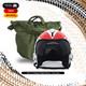 Hgu-33 Top Gun Wolfpack Flight Fighter Pilot Helmet Movie Prop + Green Bag