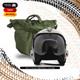 Hgu-33 Tricolori Flight Fighter Pilot Helmet Movie Prop + Green Bag