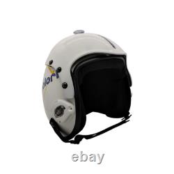 Hgu-33 Tricolori Flight Fighter Pilot Helmet Movie Prop + Green Bag Full Set