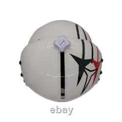 Hgu-33 Tricolori Flight Fighter Pilot Helmet Movie Prop + Green Bag Full Set