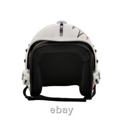Hgu-33 Tricolori Flight Fighter Pilot Helmet Movie Prop + T-shirt