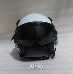 Hgu-55 Custom Plaint (white)- Pilot Flight Helmet (or Colour By Request)