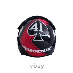 Hgu-55 Top Gun Phoenix Flight Fighter Pilot Helmet Prop + Green Bag Full Set