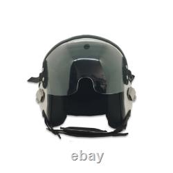 Hgu-55 Top Gun Plain White Flight Fighter Pilot Helmet Movie Prop