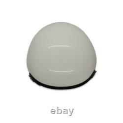 Hgu-55 Top Gun Plain White Flight Fighter Pilot Helmet Movie Prop