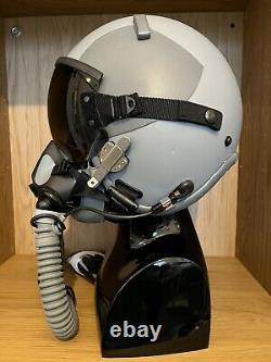 Hgu-55 XL Pilot Helmet Flight Helmet Flying Helmet With Mbu-20 Mask Med Wide New