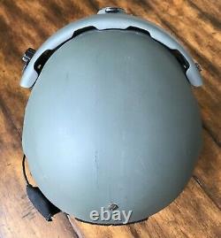 Hgu 56p Large Helicopter Pilot Flight Helmet With Lip Light Hgu56