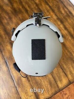 Hgu 56p Medium Helicopter Pilot Flight Helmet Nvg, Lip Light Hgu56 Loaded