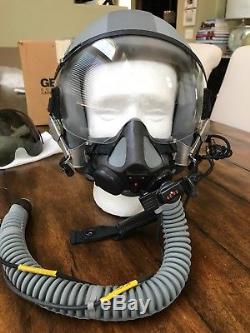 Hgu55 Gentex Flight Helmet Hgu 55/p Mbu20p Oxygen Mask Visors Fighter Pilot Mbu