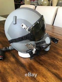 Hgu55 Gentex Flight Helmet Hgu 55/p Mbu20p Oxygen Mask Visors Lip Light Pilot