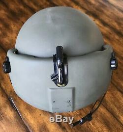 Hgu56 Gentex Flight Pilot Helmet & Nvg Lip Light Ml-8 Bundle Medium Hgu 56