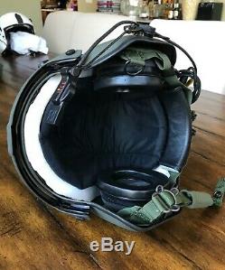 Hgu56 Gentex Flight Pilot Helmet & Nvg Lip Light Ml-8 Bundle Medium Hgu 56