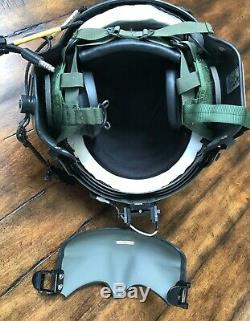 Hgu56 Gentex Flight Pilot Helmet & Nvg Mfs Cep Bundle Bag Large Hgu 56