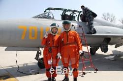 High Altitude Air Force Fighter Pilot Flight Helmet, Pressure Flight Suit