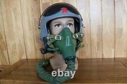 High Altitude Fighter Pilot Fight Helmet(1#/Largest) Oxygen Mask Ym-9915g