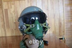 High Altitude Fighter Pilot Flight Helmet(1#/60cm), Oxygen Mask YM-9915G