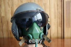 High Altitude Fighter Pilot Flight Helmet(1#/Largest), Oxygen Mask KJB-1