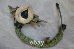 High Altitude Fighter Pilot Flight Helmet(2#/58), Oxygen Mask YM-9915G