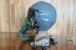 High Altitude Fighter Pilot Flight Helmet Qtk-1, Oxygen Mask Ym-9915G