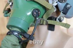 High Altitude Fighter Pilot Flight Helmet Qtk-1, Oxygen Mask Ym-9915G