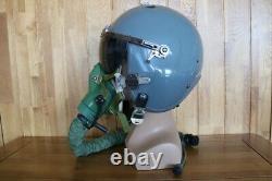 High Altitude Fighter Pilot Flight Helmet Qtk-1, Oxygen Mask Ym-9915G