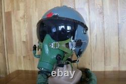 High Altitude Fighter Pilot Flight Helmet Qtk-1, Oxygen Mask Ym-9915G