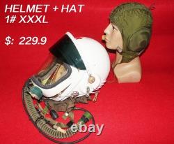 High Altitude Fighter Pilot Flight Helmet Tk-1 1# XXL $ 229.9
