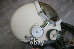 High Altitude Fighter Pilot Flying Helmet, Original Helmet Bag