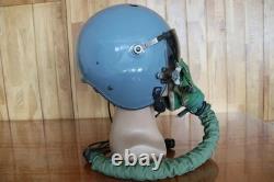 High Altitude Fighter Pilot Helmet, Black Sun Visor, T Hook Oxygen Mask Ym-9915