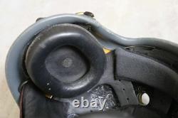 High Altitude Fighter Pilot Helmet, Black Sun Visor, T Hook Oxygen Mask Ym-9915
