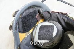 High Altitude Fighter Pilot Helmet, Black Sun Visor, T Hook Oxygen Mask Ym-9915
