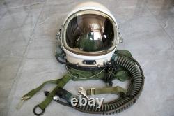 High Altitude Fighter Pilot Helmet, Black Sunvisor + Original Helmet bag $900