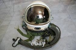 High Altitude Fighter Pilot Helmet, Black Sunvisor + Original Helmet bag $900