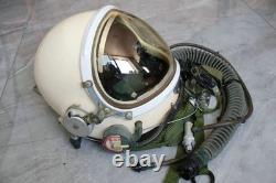 High Altitude Fighter Pilot Helmet, Black Sunvisor + Original Helmet bag $900