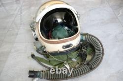 High Altitude Fighter Pilot Helmet, Black Sunvisor + Original Helmet bag $900