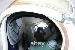 High Altitude Fighter Pilot Helmet, Black Sunvisor + Original Helmet bag $900