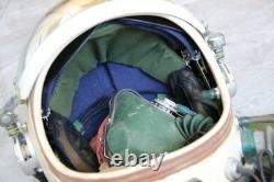High Altitude Fighter Pilot Helmet, Black Sunvisor + Original Helmet bag $900