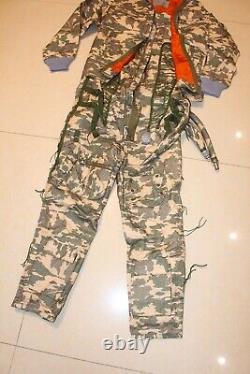 High Altitude Fighter Pilot Helmet, Flight Suit 2# (Jacket+Pants)