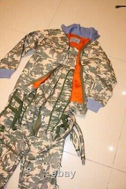 High Altitude Fighter Pilot Helmet, Flight Suit 2# (Jacket+Pants)