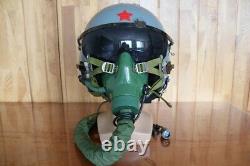 High Altitude Fighter Pilot Helmet Sun Visor, Oxygen Mask