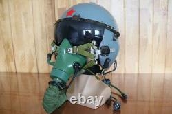 High Altitude Fighter Pilot Helmet Sun Visor, Oxygen Mask