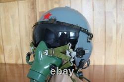 High Altitude Fighter Pilot Helmet Sun Visor, Oxygen Mask