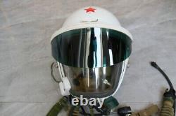 High Altitude MiG-19 Fighter Pilot Flight Helmet Tk-1