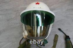 High Altitude MiG-21 Jets Pilot Flight Helmet, 1#(largest). No. 8596033