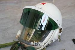 High Altitude MiG-21 Jets Pilot Flight Helmet, 1#(largest). No. 8596033